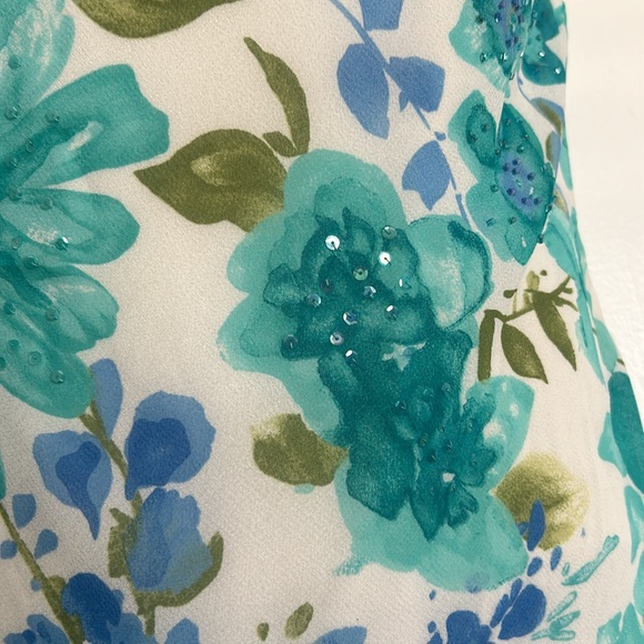 VINTAGE AFTERDARK SEQUENCE FLOOR LENGTH DRESS - Picture 5 of 11